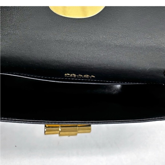 Prada City Calf Black Crossbody Bag - Picture 10 of 14